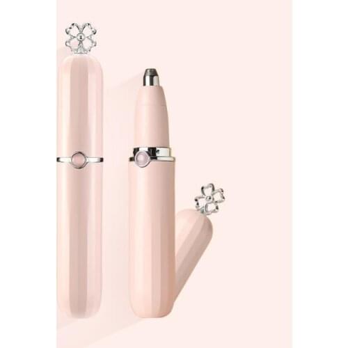 10Set/Lot Eyebrow Trimmer Razor Automatic Lipstick Pen Hair Remover Electric USB Charging Lady Hair Shaving Depilator HA2380