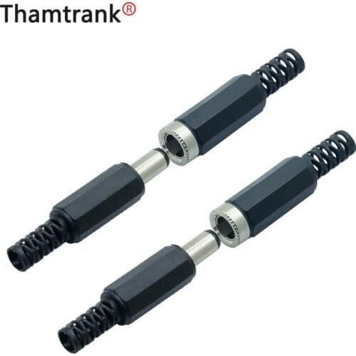 10pcs High quality DC Connector 2.1*5.5mm Power Jack DC Power Conector 5.5x2.1 Male&Female