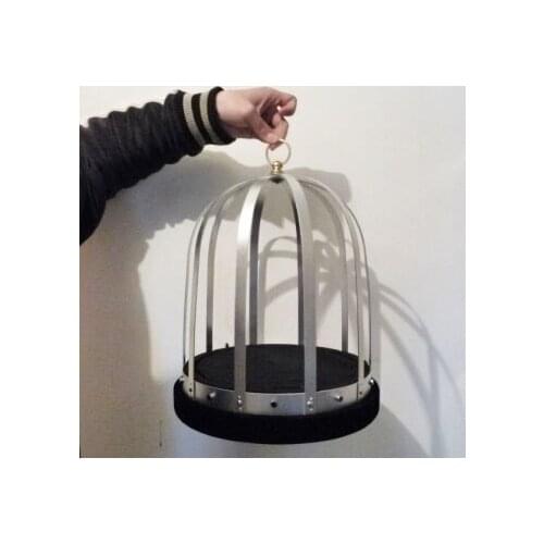 Automatic Fire Cage Magic Tricks Stage Magic Dove Appearing From Empty Cage Magia Gimmick Props Illusion Mentalism for Magicians