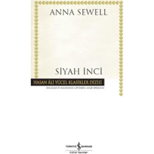 Black Pearl Anna Sewell Business Bank Culture Publications Hasan Ali Yücel Classics Series