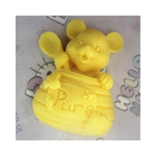 C153 soap mold/handmade soap mold/silicone mold/soap die/silica gel soap die cute mouse