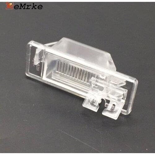 EEMRKE DIY Car Rear Camera Bracket License Plate Lights Housing for Nissan Bluebird Sylphy Sunny Sentra Pulsar Cefiro
