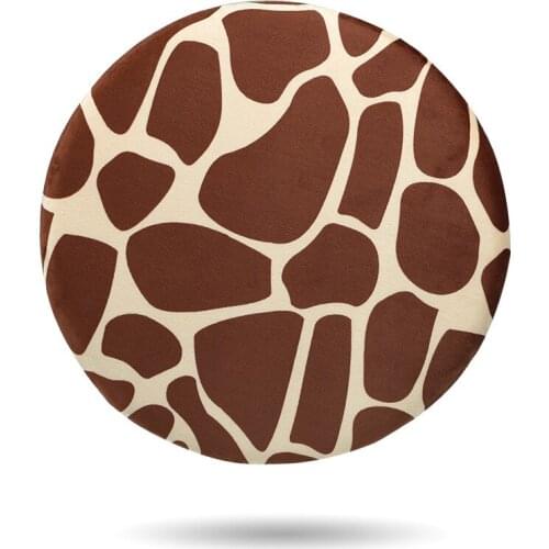 Cute Cartoon Round Seat Cushion Soft Throw Floor Pillow Memory Foam Sofa Window Chair Mats Warm Butt Pads Tatami Mattress