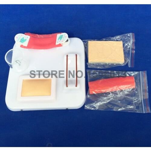 Comprehensive Surgical Skills Training Kit, Cutting,Ligation,Knotting,Anastomosis and Suturing Practice kit