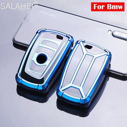New TPU Car Key Case Cover Shell For BMW 520 525 F30 F10 F18 118i 320i 1 3 5 7 Series X3 X4 M3 M4 M5 Interior Accessories
