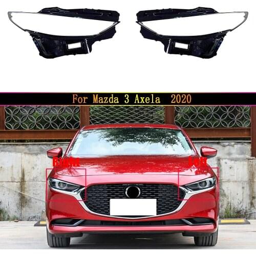 Headlight Lens For Mazda 3 Axela 2020 Headlamp Cover Replacement Front Car Light Auto Shell