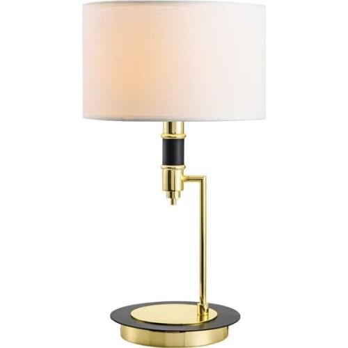 Nordic modern minimalist bedside lamp personality creative Nordic fashion living room lamp study bedroom fabric table lamp