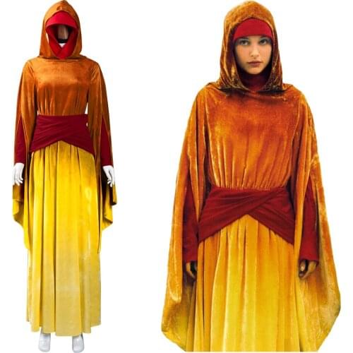 The Phantom Menace Padme Amidala Cosplay Costume Outfits Halloween Carnival Suit