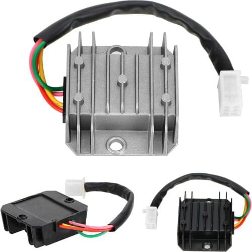 Universal 4 Wires 4 Pins 12V Voltage Regulator Current Rectifier For 150-250CC ATV Scooter Motorcycle Voltage Stabilizer