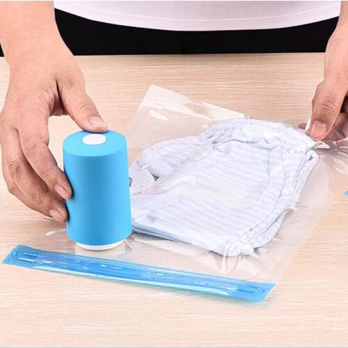 Vacuum Sealing Machine Vacuum Food Storage Bag With Pump Reusable Food Bag Kitchen Storage Bag Vacuum Pump Mini