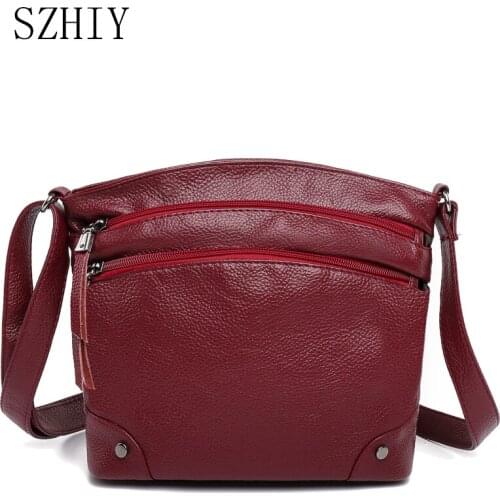 Carteras Para Mujer Shoulder Bag Women Vintage Torba Bolsa Feminina De Ombro Simple Soft Small Bags For Girls Multiple Pockets