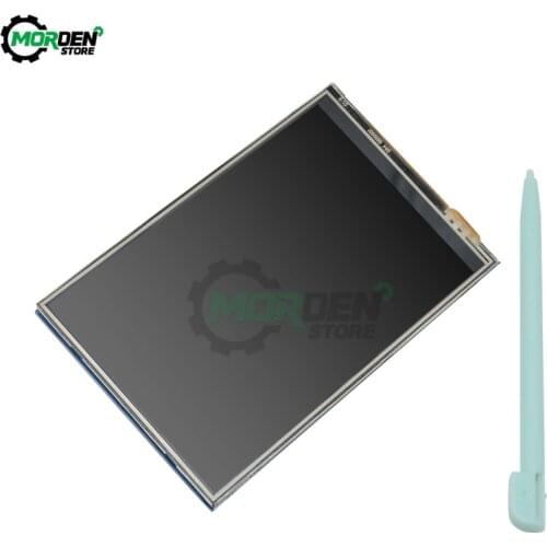 3.5Inch TFT LCD Display Screen Monitor with 4 Touch Panel for RPi1/RPi2/Raspberry pi3 Board V3 320*480 320x480