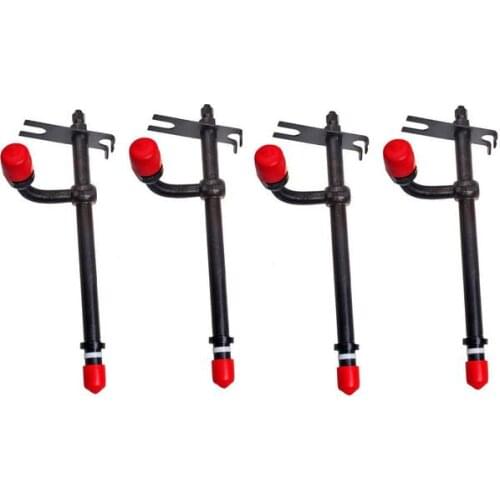 4PCS Pencil Fuel Injector 20673 Fit for Case 1835 1845 1835B 1845B 1845S 580CK 580B 580D 580SD 584D 585D 586D 480B 480C 480D