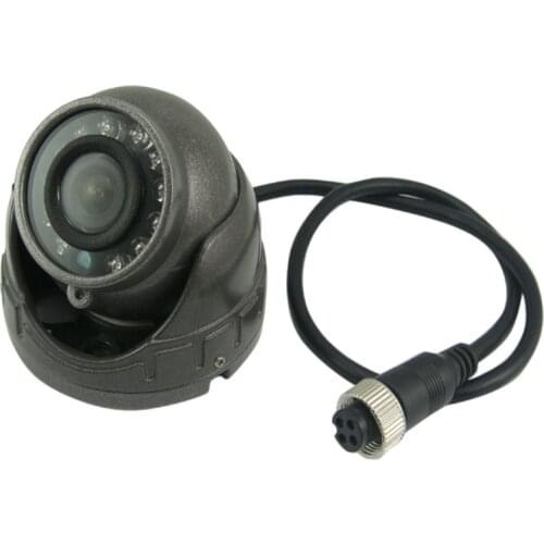 G7203 Night Vision AHD Vehicle Indoor Dome Camera for X7 Mobile HDD DVR with Aviation Connector & Audio Input