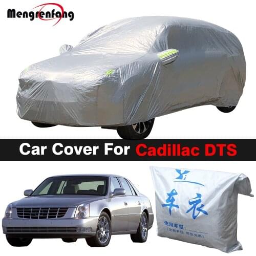 Full Car Cover Auto Indoor Outdoor Anti-UV Sun Shade Rain Snow Dust Protection Cover For Cadillac DTS (Except Limousine)