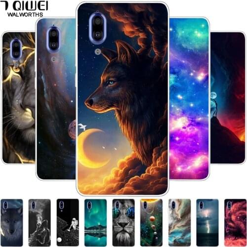 For Sharp Aquos C10 Case Silicone Soft Wolf Lion Phone Cover for Sharp Aquos S2 Case TPU Bumper on for For Sharp C10 C 10 5.5