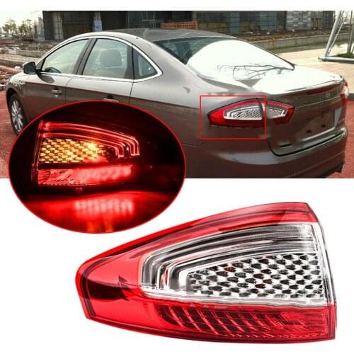 DWCX Car Auto Left Outer Tail Rear Light Lamp Fit for Ford Mondeo Hatchback 2011 2012 2013 2014 2015