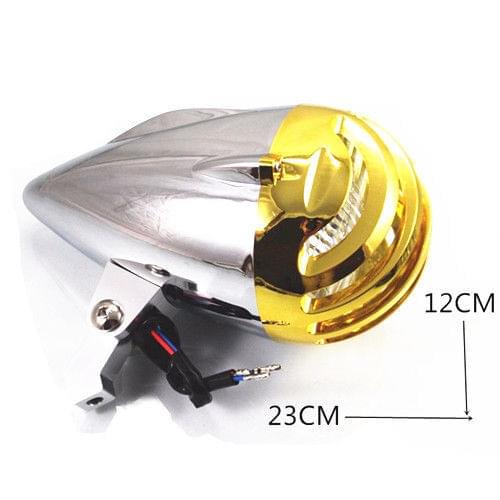 Motorcycle High Low Beam Head Light Headlight Lamp Dual Sport bike Cruiser Bobber Chopper Touring Atv Scooter Offroad