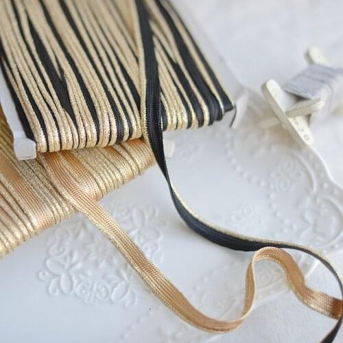 Hot sale Gold inlaid manual DIY decoration ribbon lace dress dress H232