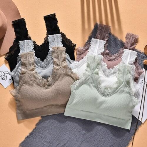 Latex Bra Seamless Bras For Women Underwear BH Push Up Bralette With Pad Vest Top Bra Bras for Women Latex Plus Size