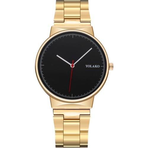 Fashion Casual Simple Wrist Watch for Women Stylish Gold Steel Ladies Quartz Watches Female Clock Reloj Mujer Zegarek Damski