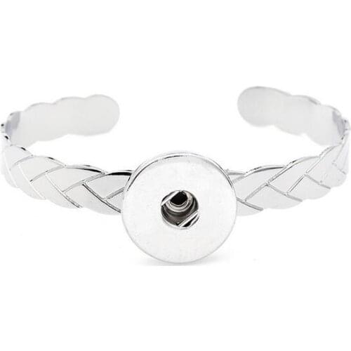 The Bracelet Fashion DIY Charms Bracelet&Bangles Snap Button Jewelry Angel Snaps Bracelet