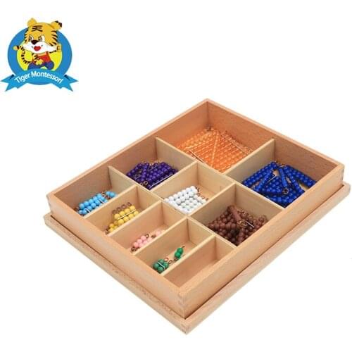 Montessori mathematics Short Bead Chaintoy