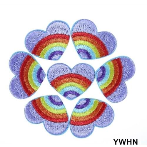 New Arrival 10 pcs Embroidered Patches Iron Sew On Jeans Coat Tshirt Bag Shoe Hat Decor Repair Motif Emblem Accessory Diy