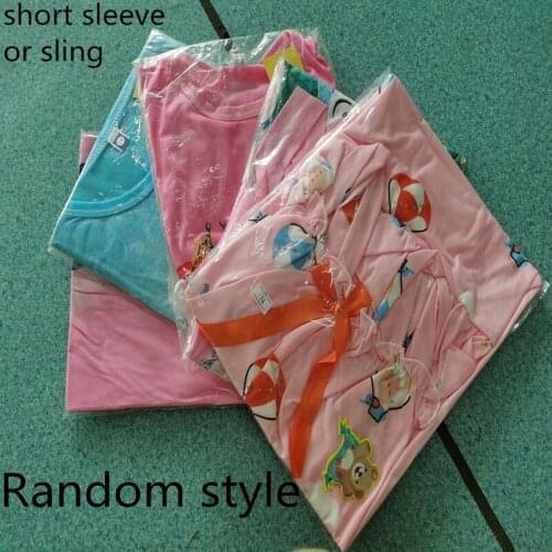 Wholesale Clothing Girls Cartoon Sling Night Gown Summer Kids Nightwear Pijama Baby Girl Sleeping Dress Short Homewear Low Price