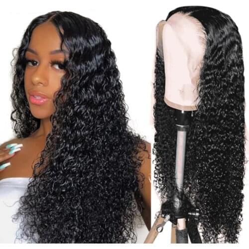 Hairmoda Deep Wave Lace Wig Peruvian Lace Human Hair Wig 150% Density Pre Plucked Remy 13x4 Lace Front Wig Bleached 10-32 inches