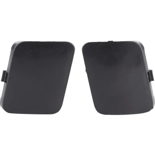 2pcs ABS Front Bumper Tow Hook Cover Cap Left Right 53285‑42930 53286‑42931 Fit for RAV4 2005‑2008