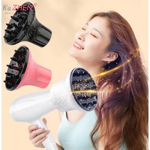 Adjustable Curling Dryer Diffuser For Natural Wavy Hair Styling Accessories Supports Hair Dryers Stereotype Hair Head Diffuser
