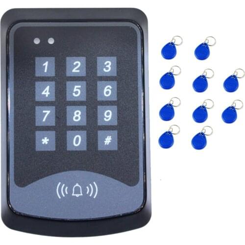 RFID Access Control Keypad System Device Machine 125Khz Users Security System Keypad Door Kit Control Lock Access 1000