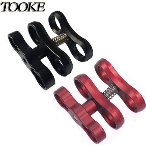 Tooke Gopro Ball Mount Bracket Multifunctional Butterfly Clamp for Diving Underwater Photography Torch Smiliar as Archon Z05