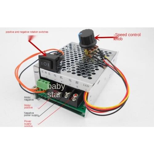 Universal Controller DC9V 12V 24V 36V 48V 60V DC Brushed Motor Speed Controller