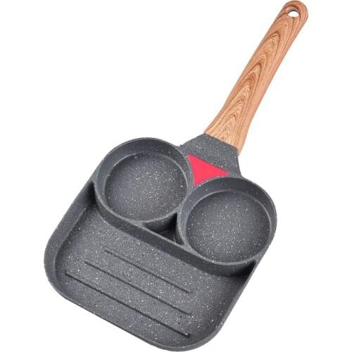 Thickened Omelet Pan Non-Stick Egg Pancake Steak Biscuits Hamburgers Pan Cooking Egg Ham Pans Breakfast Maker