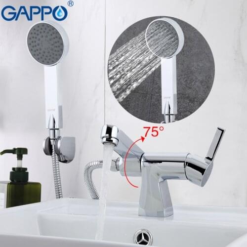 GAPPO Top bathroom shower faucets set Brass bathtub wall sink mixer waterfall faucet tap torneira grifo GA1204