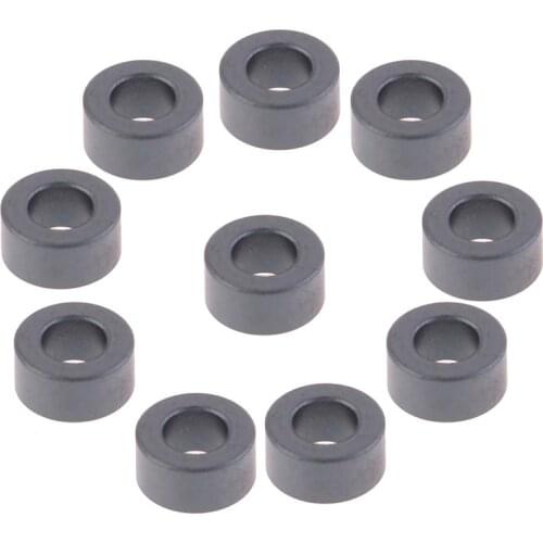 10Pcs Nickel-Zinc Ferrite Anti-Interference Filter Shielding Magnetic Ring High-Frequency Core Filter Size:14*8*7mm
