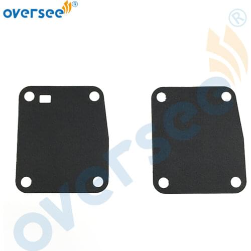 2pcs/set Boat Engine Gaskets 6G1-24411-00, 63V-24411-00 For Yamaha Outboard Motor Diaphragm Intake 8HP 9.9HP 15HP Replace Parts