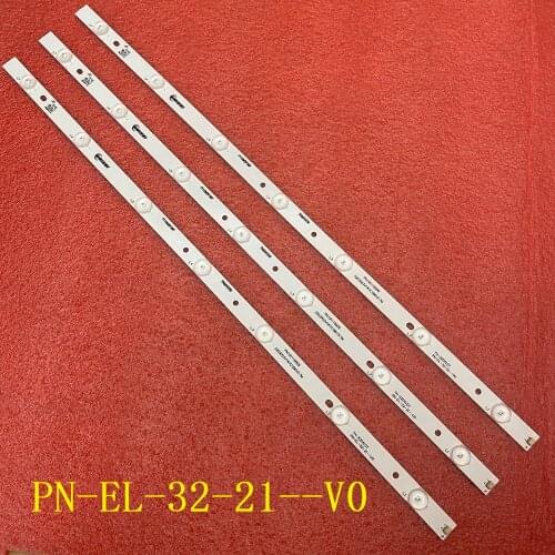 3pcs/set LED Backlight strip for Panasonic TX-32ES400B TX-32FS500B TX-32CS510B TX-32DS500E 32DS500B TH-32D410T PN-EL-32-21--V0