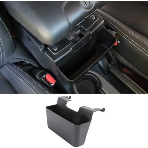 Car Interior Accessories Rear Armrest Storage Box Organizer Barrel Case For Jeep Wrangler JL 2018 ~2020 Stowing Tidying (Left)