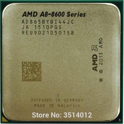 AMD A8-Series A8-8650 A8 8650 A8 8650B 3.2 GHz Quad-Core CPU Processor AD8650YBI44JC Socket FM2