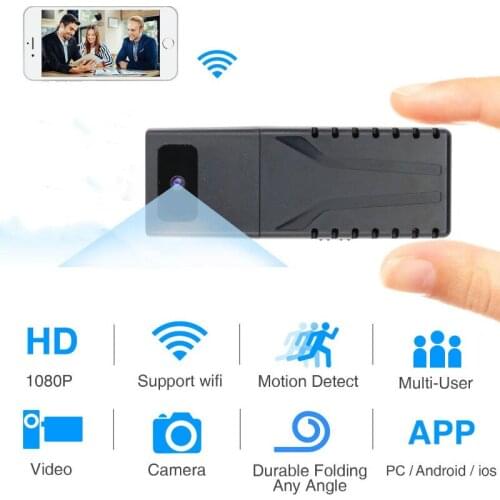 2020 new 1080P DIY Portable WiFi IP Mini Camera P2P Wireless Micro Webcam Camcorder Video Recorder Support Remote View TF Card