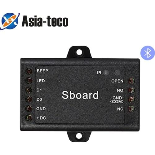 Sboard BT Bluetooth Single door Access Controller Mini Door Controller Connect with Any Reader Wiegand 26~37 bits output