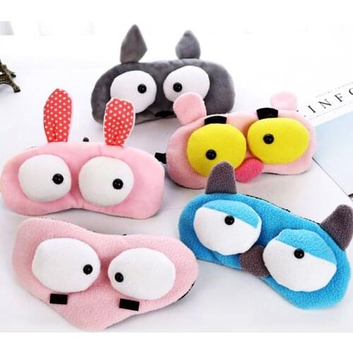 Rabbit Sleep Eye Mask Rest Travel Relax Sleeping Aid Cover Eye Patch Women Soft Portable Blindfold Eyepatch Eye Care Beauty