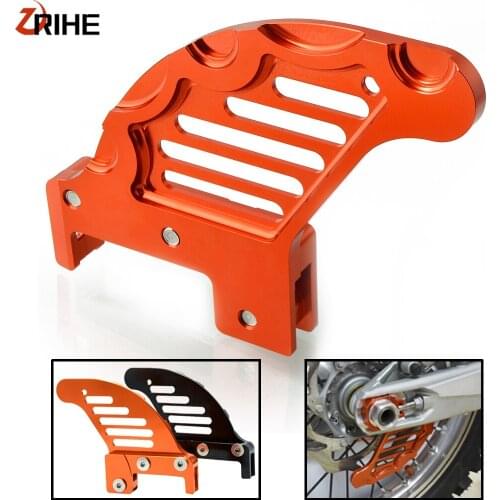 Motorcycle CNC Accessories Motorbike Rear Brake Disc Guard Potector For 125 SX 125 EXC 144SX 150SX 150XC 200SX 200XC 200 XCW