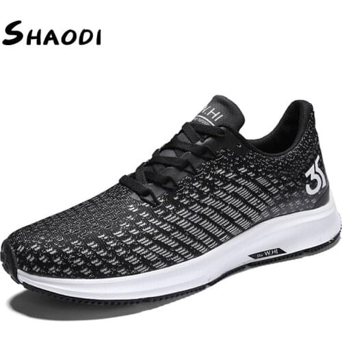 Mens Trainers Casual Sneakers men Breathable Lightweight Comfortable Sports Shoes For Jogging Trekking Walking Running Plus Size