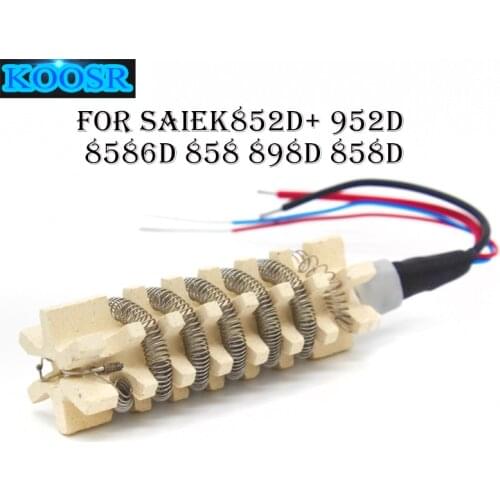 Heating Element Ceramic Structure With Mica Paper For 220V For Saike Hot Air Gun 852D+ 952D 8586D 858 898D 858D