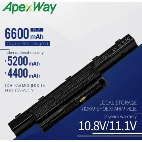 6600mAh New laptop battery for Acer AS10D3E AS10D41 AS10D51 AS10D5E AS10D61 AS10D71 AS10D73 AS10D75 AS10D7E AS10D81 BT.00603.111