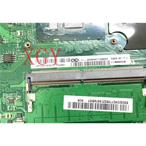 Original FOR lenovo V310-15IKB 80t3 placas de sistema portátil novo 100% probado trabalhou da0lv6mb6f0 i7-7500U SR2ZV 4g
